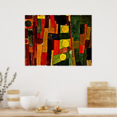 Poster Klee - Dans le style de Kairouan, (Cuisine)