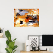 Poster Klee - Dans les nuages (Bureau à domicile)