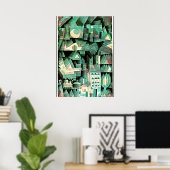 Poster Klee - Dream City (Bureau à domicile)