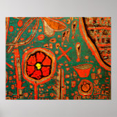 Poster Klee - Efflorescence (Devant)