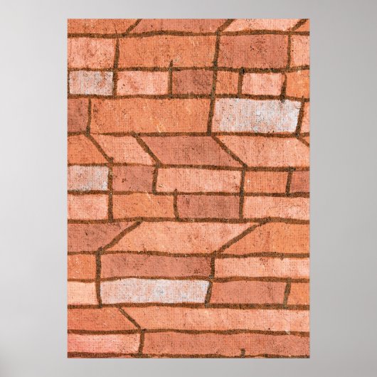 Poster Klee - Établissement de caserne (Devant)