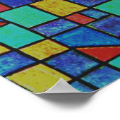 Poster Klee - Façade en verre (Coin)