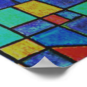 Poster Klee - Façade en verre (Coin)