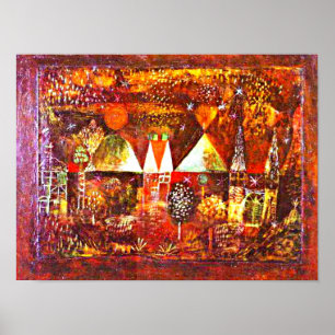 Poster Klee - Festivité Nocturne