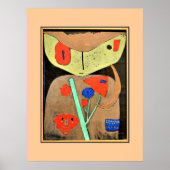 Poster Klee - Figure du théâtre oriental (Devant)