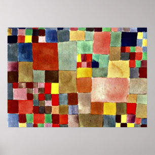 Poster Klee : Flore sur sable