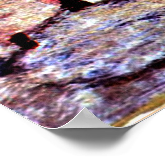 Poster Klee - Forêt colorée (Coin)