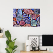 Poster Klee - Forêt Colorée (Bureau à domicile)