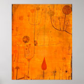 Poster Klee - Fruits en rouge (Devant)