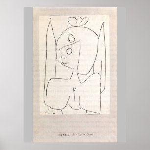 Poster Klee - Hasslicher Engel