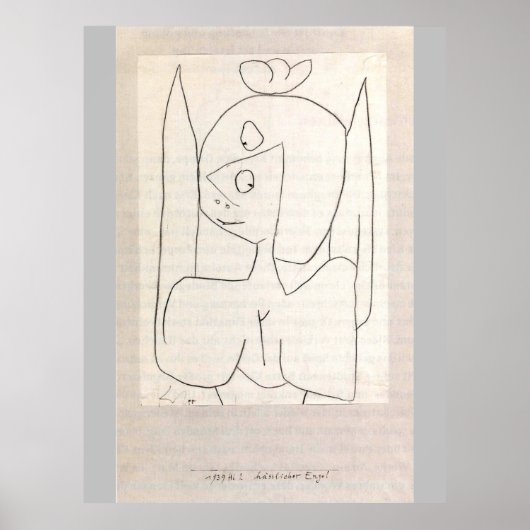 Poster Klee - Hasslicher Engel (Devant)