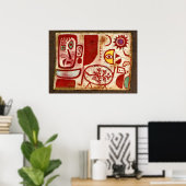Poster Klee - Intoxication (Bureau à domicile)