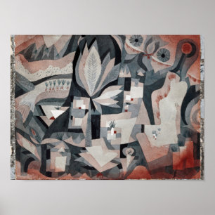 Poster Klee - Jardin Glacière sec