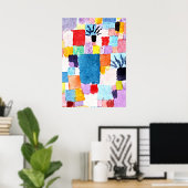 Poster Klee - Jardins du Sud (Bureau à domicile)