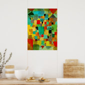 Poster Klee - Jardins Tunisiens du Sud-1919 (Cuisine)