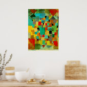 Poster Klee - Jardins Tunisiens du Sud-1919 (Cuisine)