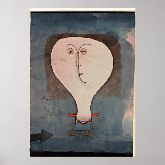 Poster Klee - La peur d'une fille (Devant)