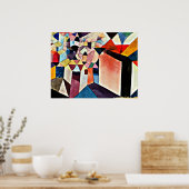 Poster Klee - La vision d'une ville (Cuisine)