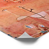 Poster Klee - Laboratoire botanique (Coin)