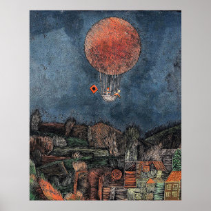 Poster Klee - Le ballon aérien