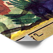 Poster Klee - Le Cheval (Coin)