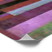 Poster Klee - Le feu en soirée (Coin)