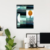 Poster Klee - Le messager de l'automne (Bureau à domicile)