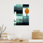 Poster Klee - Le messager de l'automne (Cuisine)