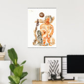 Poster Klee - Le pouvoir du géant (Bureau à domicile)