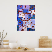 Poster Klee - Légende du Nil (Cuisine)