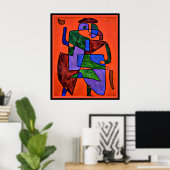 Poster Klee - L'homme du futur (Bureau à domicile)