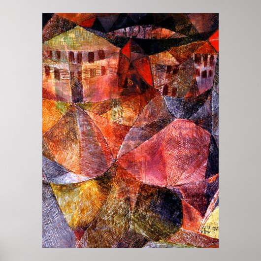 Poster Klee - L'hôtel (Devant)