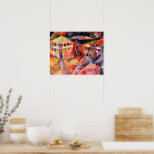 Poster Klee - L'Hôtel, peinture célèbre, (Cuisine)