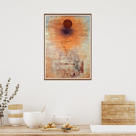 Poster Klee - Limites de l'intellect (Cuisine)