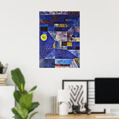 Poster Klee - Lune (Bureau à domicile)