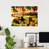 Poster Klee - Maisons Près De La Pointe De Gravel, (Bureau à domicile)