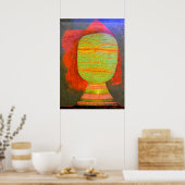 Poster Klee - Masque d'acteur (Cuisine)