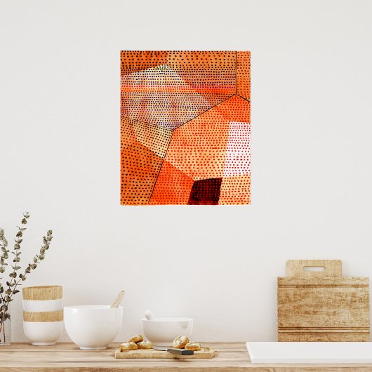 Poster Klee - Modèle 106, Polyphonie en couleur (Cuisine)