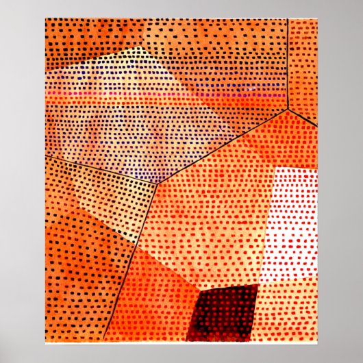 Poster Klee - Modèle 106, Polyphonie en couleur (Devant)