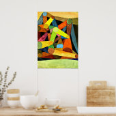 Poster Klee - Montagne ouverte (Cuisine)