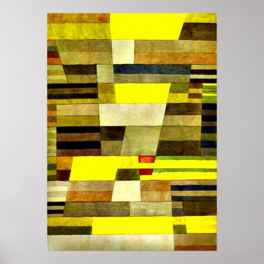 Poster Klee : Monument (Devant)