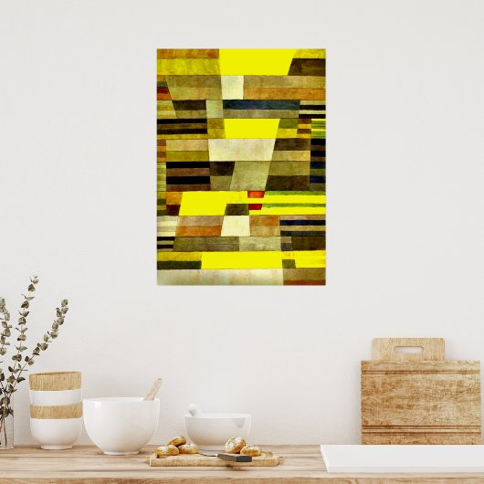 Poster Klee : Monument (Cuisine)