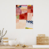 Poster Klee - Motif de Hammamet (Cuisine)