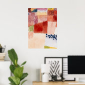 Poster Klee - Motif de Hammamet (Bureau à domicile)