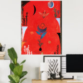 Poster Klee - Mythe de la fleur (Bureau à domicile)