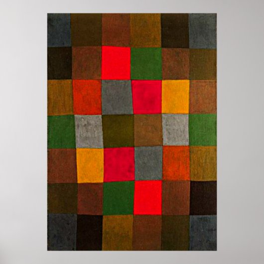 Poster Klee - Nouvelle harmonie (Devant)