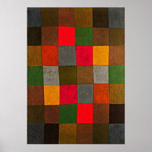Poster Klee - Nouvelle harmonie