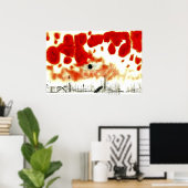 Poster Klee - Nuages sur Bor (Bureau à domicile)