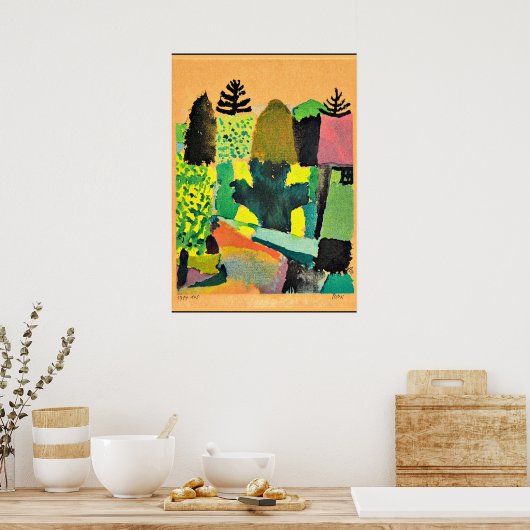 Poster Klee - Parc (Cuisine)