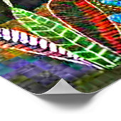 Poster Klee - Paysage aux oiseaux jaunes (Coin)